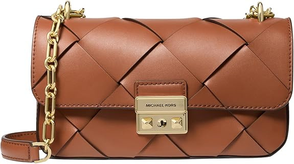 Michael Kors Women's Tribeca Small Convertible Chain Shoulder Bag