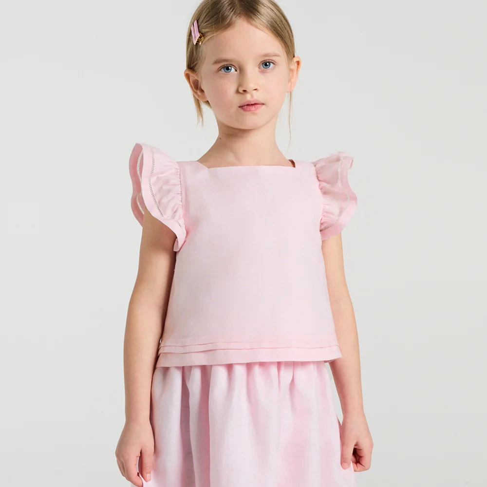 Girl linen top