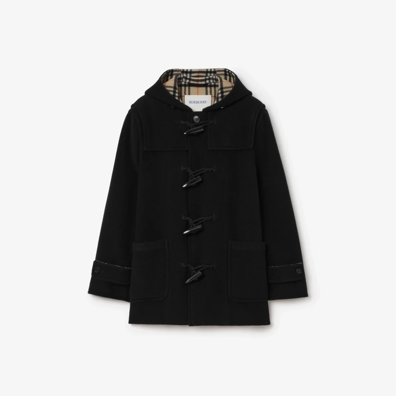 Short wool Harrogate duffle coat