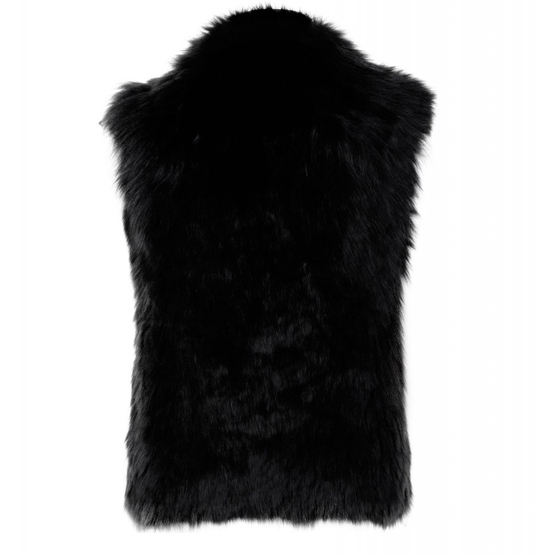 YVES SALOMON Fox fur gilet