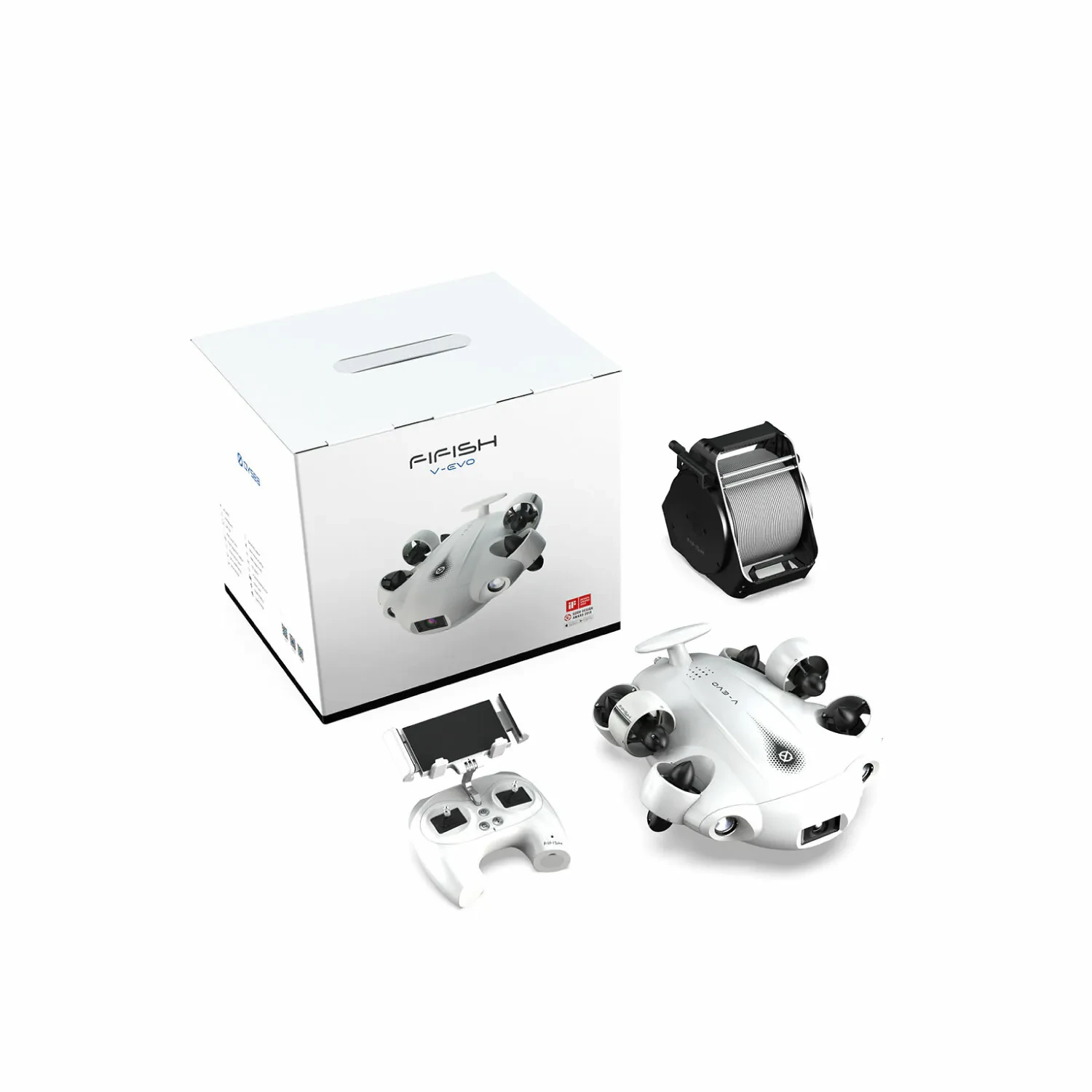 QYSEA Fifish V-EVO Enhanced Full-Pattern 4K 60FPS AI Underwater Drone