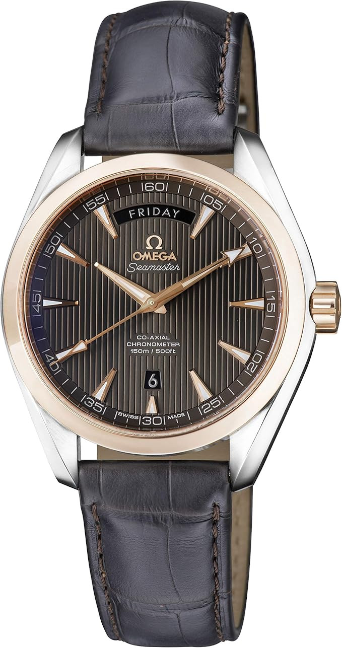 Omega Haima Aqua Terra automatic mechanical men's watch with gray dial, model 231.23.42.22.06.001.